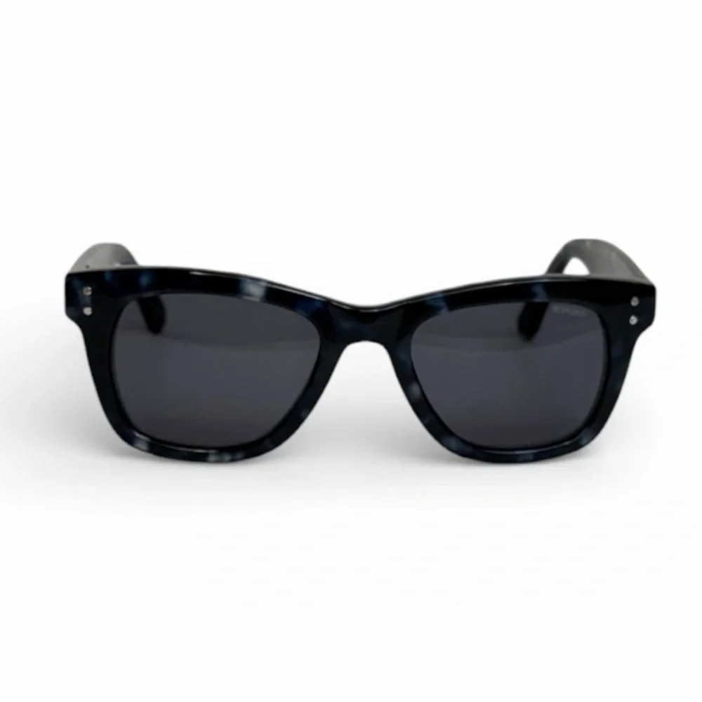 KOMONO The Allen Indigo Demi Sunglasses Blue Tortoise wayfarer UV400
